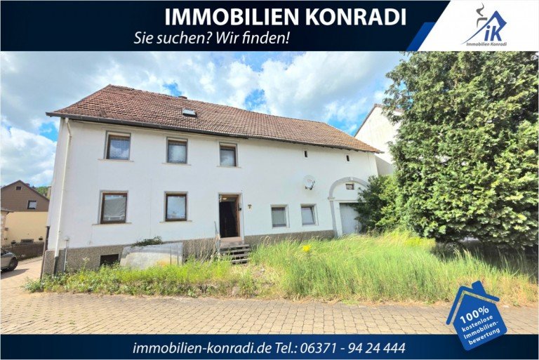 Au�enansicht Breitenbach Einfamilienhaus IK | Breitenbach: Renovierungsbed�rftiges EFH mit Garten in ruhiger Lage