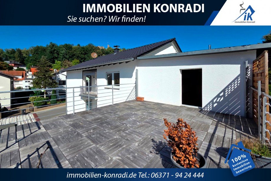 Balkon Zweifamilienhaus KL- Hohenecken