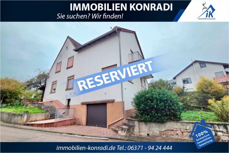 Frontansicht Theisbergstegen / Godelhausen Einfamilienhaus IK | Einfamilienhaus mit gro�em Garten - mit Potenzial und viel Platz f�r die ganze Familie