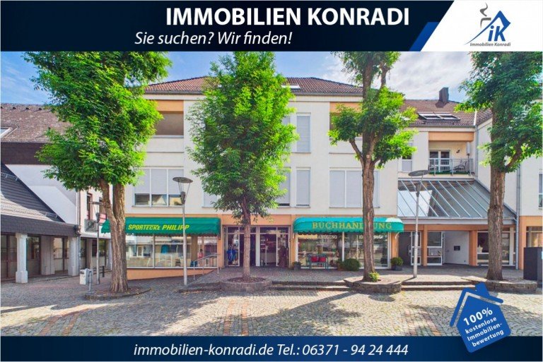 Au�enansicht Ramstein-Miesenbach Einzelhandelsladen IK |Ramstein: Zwei attraktive Gewerbeeinheiten im Erdgeschoss in bester Innenstadtlage