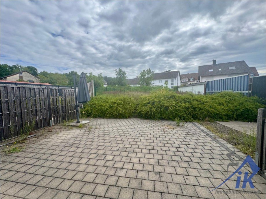 Terrasse Doppelhaush�lfte Waldmohr
