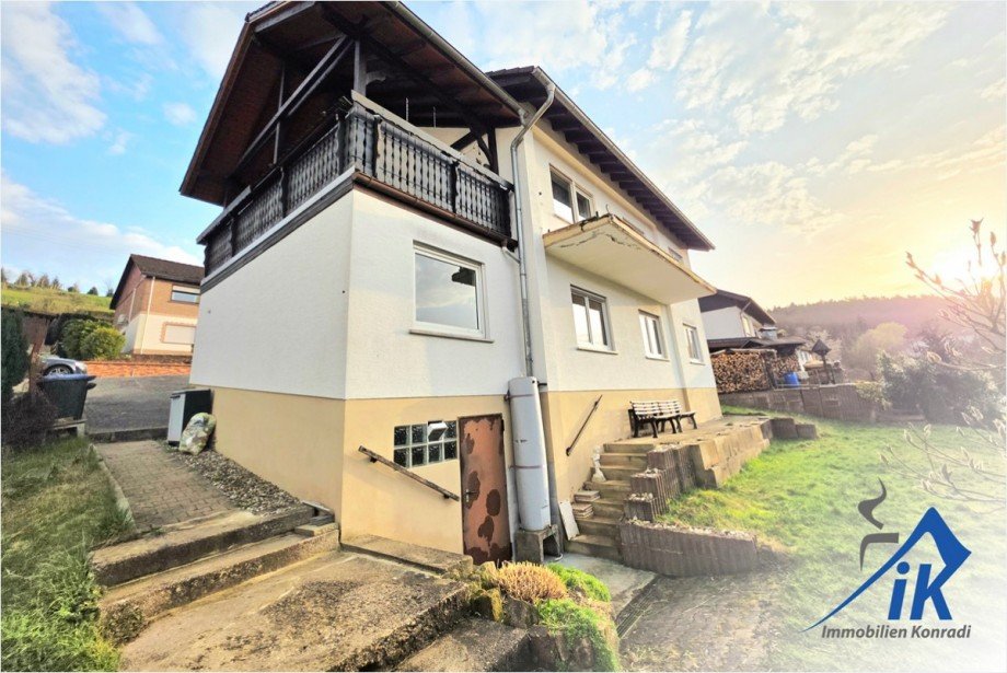 Au�enansicht Zweifamilienhaus Hundheim-Offenbach