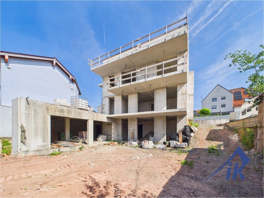 Gartenansicht Zweifamilienhaus Gries