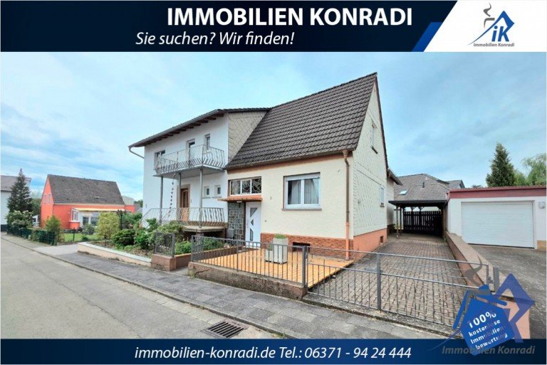 Au�enansicht Kaiserslautern / Siegelbach Einfamilienhaus IK | Siegelbach: gem�tliches Einfamilienhaus mit Carport
