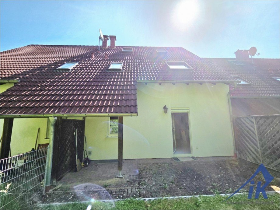 R�ckansicht Reihenmittelhaus Oberstaufenbach