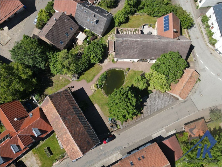 Luftaufnahme Einfamilienhaus Gro�bundenbach