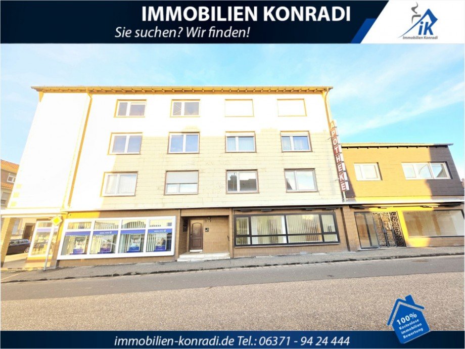 Au�enansicht Mehrfamilienhaus Pirmasens