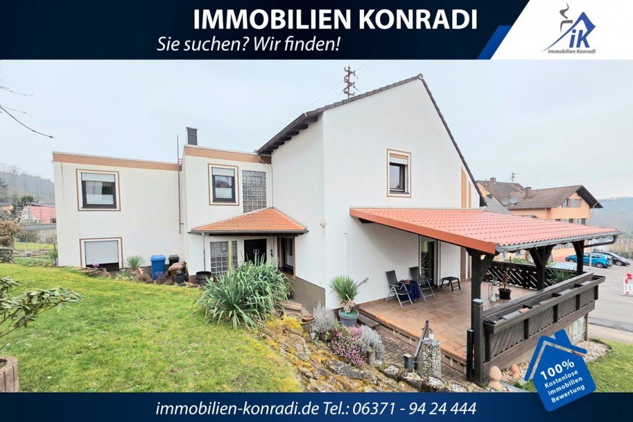 Au�enansicht Doppelhaush�lfte Rieschweiler-M�hlbach / H�hm�hlbach