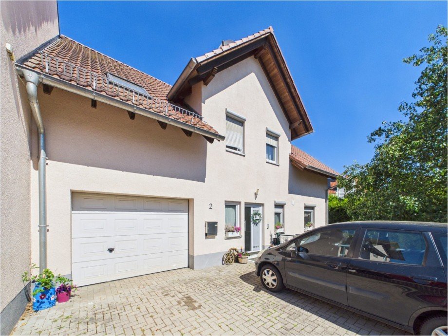 Au�enansicht Doppelhaush�lfte Steinwenden / Weltersbach