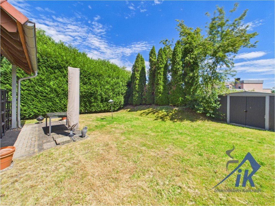 Garten/Terrasse Doppelhaush�lfte Waldmohr
