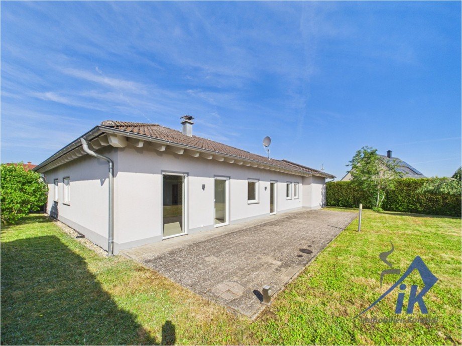 R�ckansicht Bungalow Herschberg