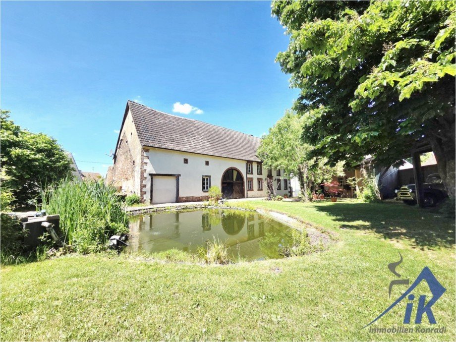 Garten/Hof Einfamilienhaus Gro�bundenbach