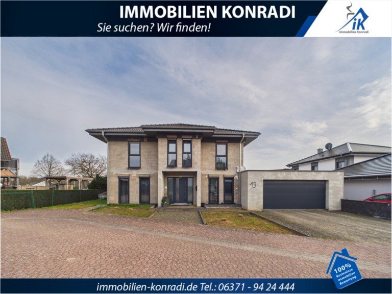 Au�enansicht Waldmohr Villa IK | Waldmohr: Exklusive, moderne Stadtvilla mit gro�z�gigem Grundst�ck