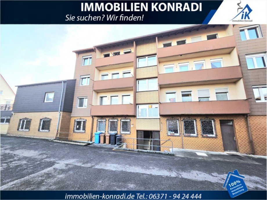 Au�enansicht Mehrfamilienhaus Pirmasens