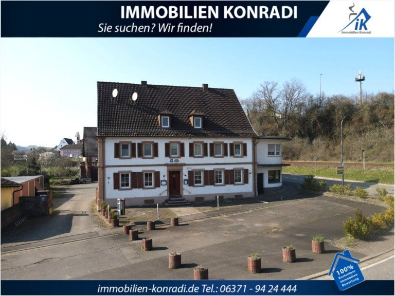Au�enansicht Schrollbach Haus IK | Schrollbach: Gepflegte Gewerbeimmobilie mit 3 Wohneinheiten - Perfekt f�r Kapitalanleger