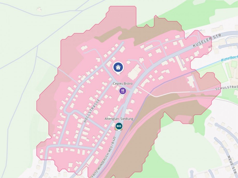 Lageplan Villa Altenglan