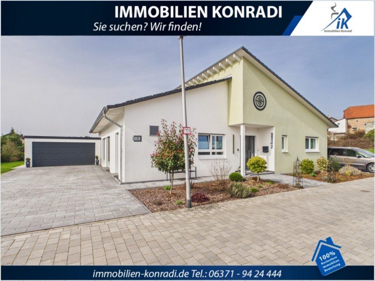  Grumbach Einfamilienhaus IK | Grumbach: neuwertiger Bungalow in H�henlage mit traumhaftem Garten