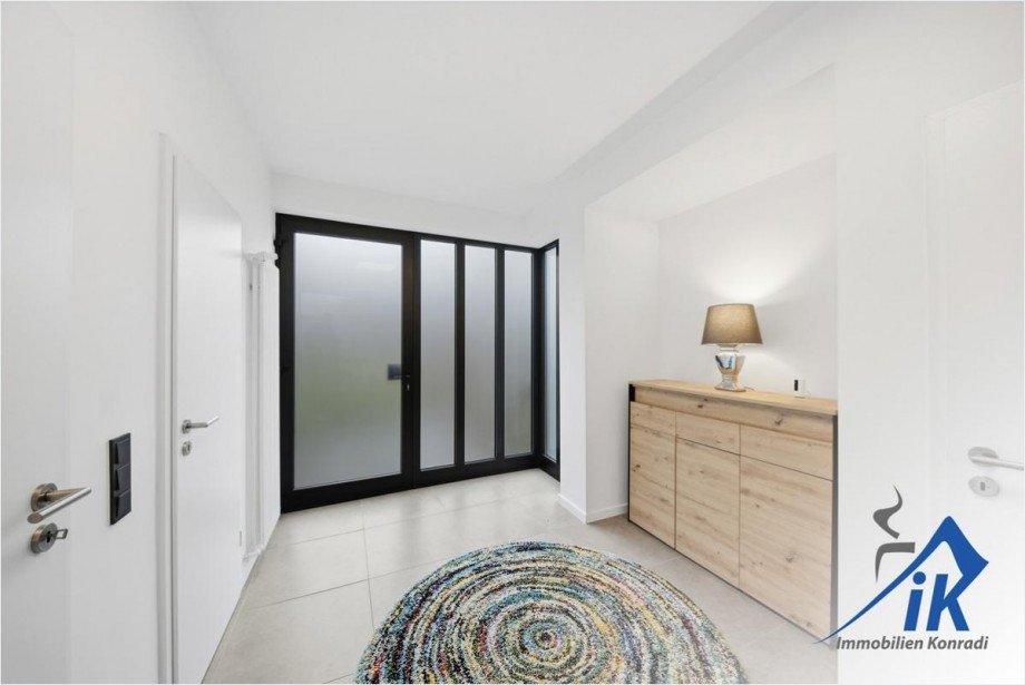 Eingangsbereich Villa Homburg-Sanddorf