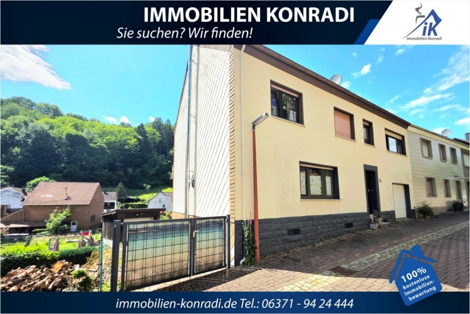 Au�enansicht Reihenendhaus Wiesbach