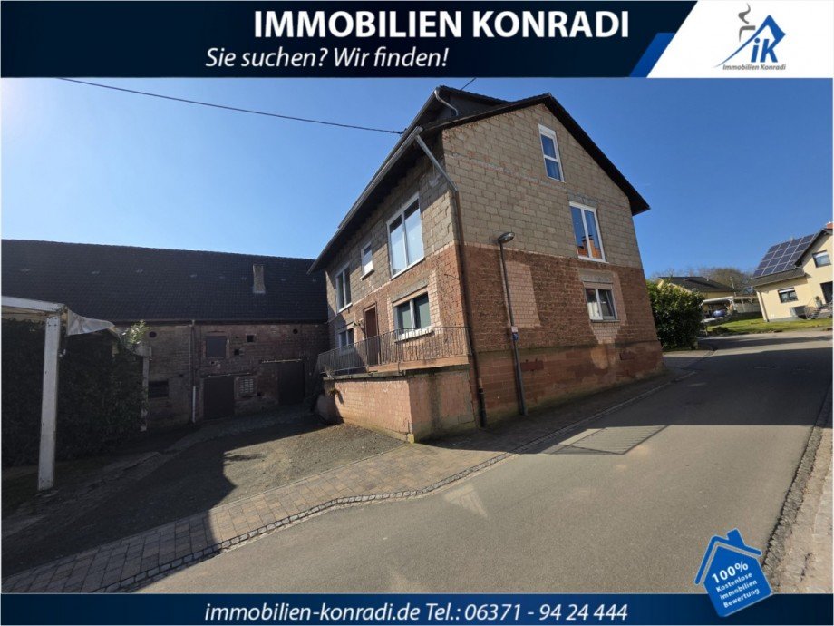 Au�enansicht Zweifamilienhaus Mehlbach