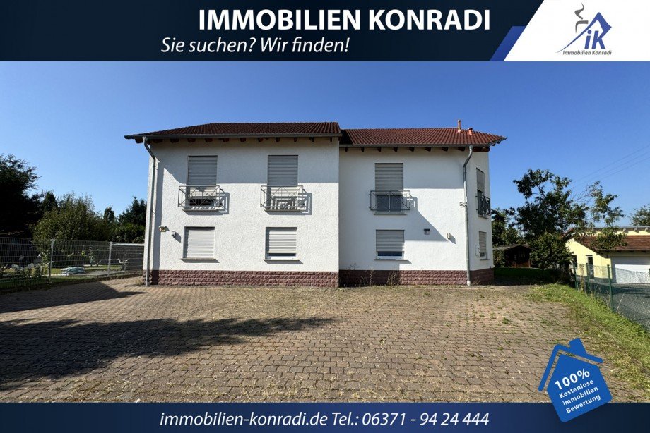 Au�enansicht Doppelhaush�lfte Kindsbach