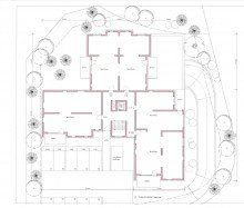 Grundriss ohne Zwischenw�nde IK | H�tschenhausen: Neubau-B�ro-Praxis-Fl�chen in H�tschenhausen - flexibel planbar & repr�sentativ