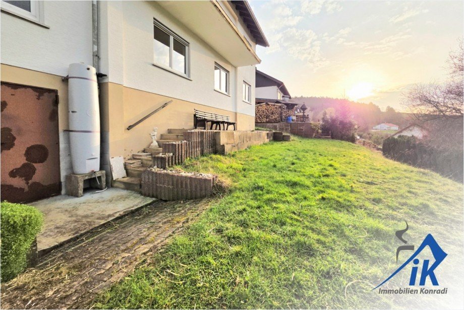 Garten Zweifamilienhaus Hundheim-Offenbach