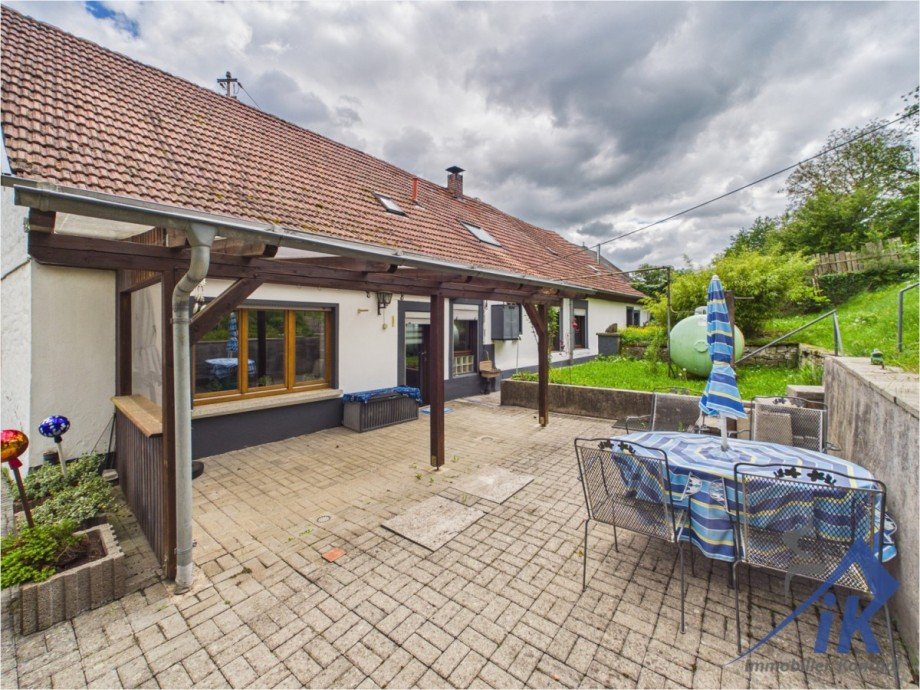 Terrasse Zweifamilienhaus Offenbach-Hundheim