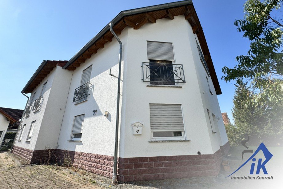 Au�enansicht Doppelhaush�lfte Kindsbach