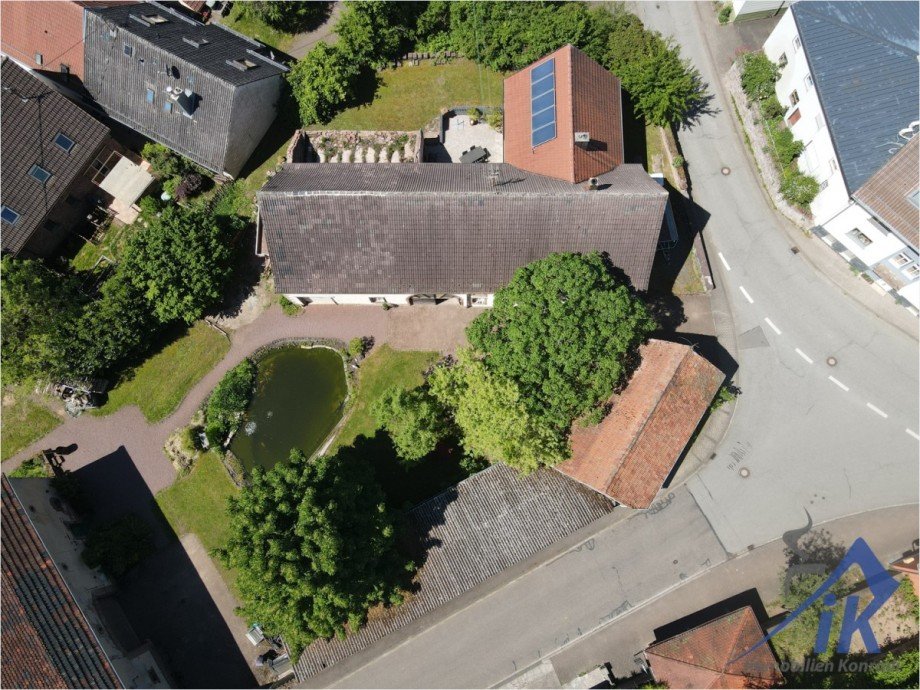 Luftaufnahme Einfamilienhaus Gro�bundenbach