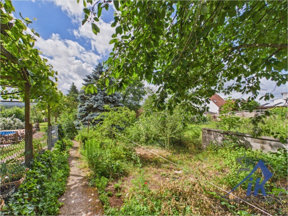 Garten Doppelhaush�lfte H�tschenhausen
