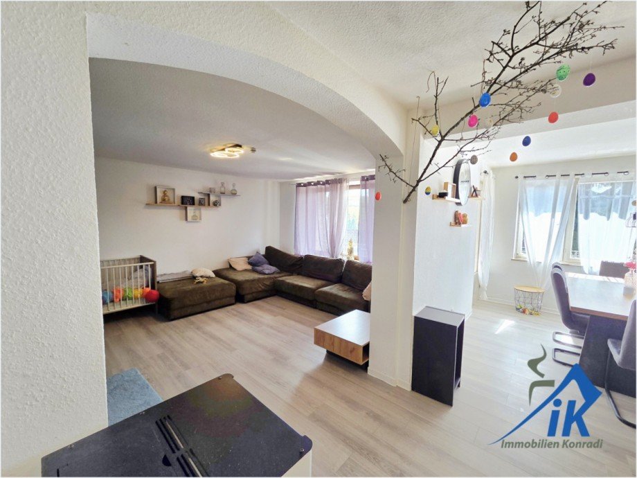 Wohnzimmer EG2 Mehrfamilienhaus Sankt Julian