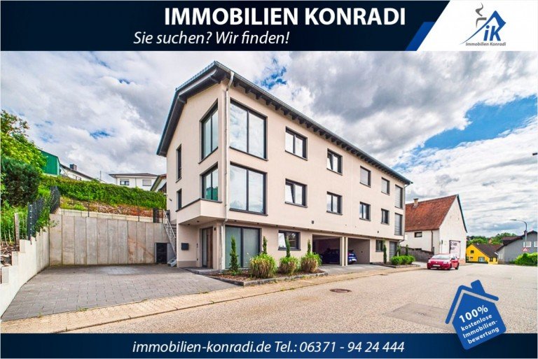 Au�enansicht Br�cken Doppelhaush�lfte IK | Br�cken: Modernes DHH mit Garten und Wohlf�hlgarantie