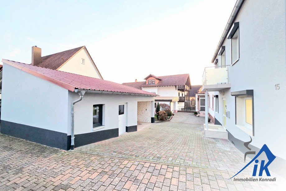 Au�enansicht Doppelhaush�lfte Rodenbach