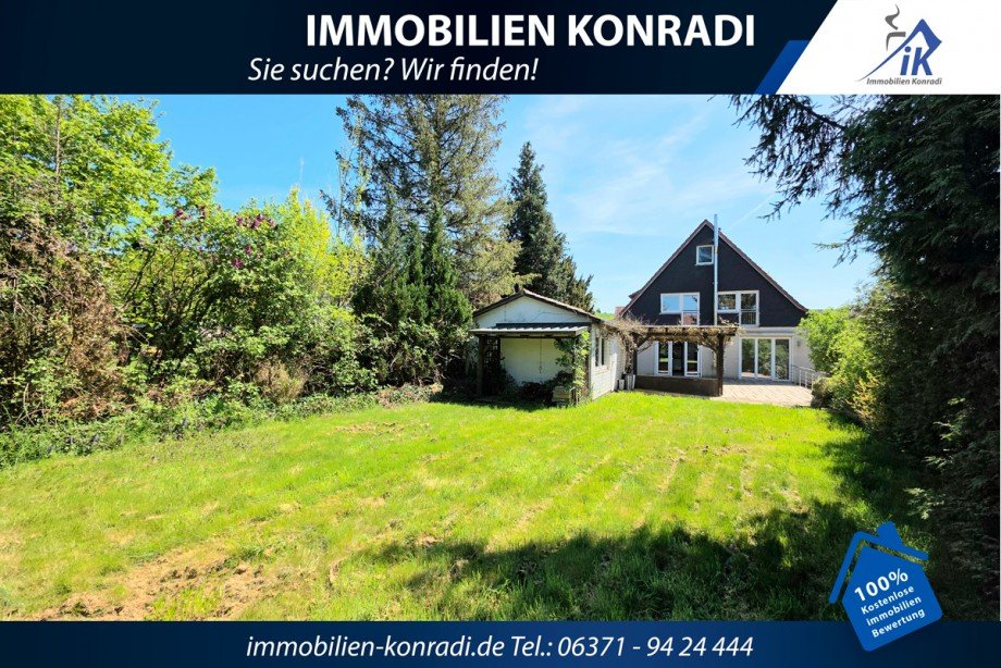 R�ckansicht Einfamilienhaus Schallodenbach