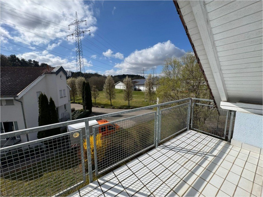 Balkon Dachgeschosswohnung Weilerbach