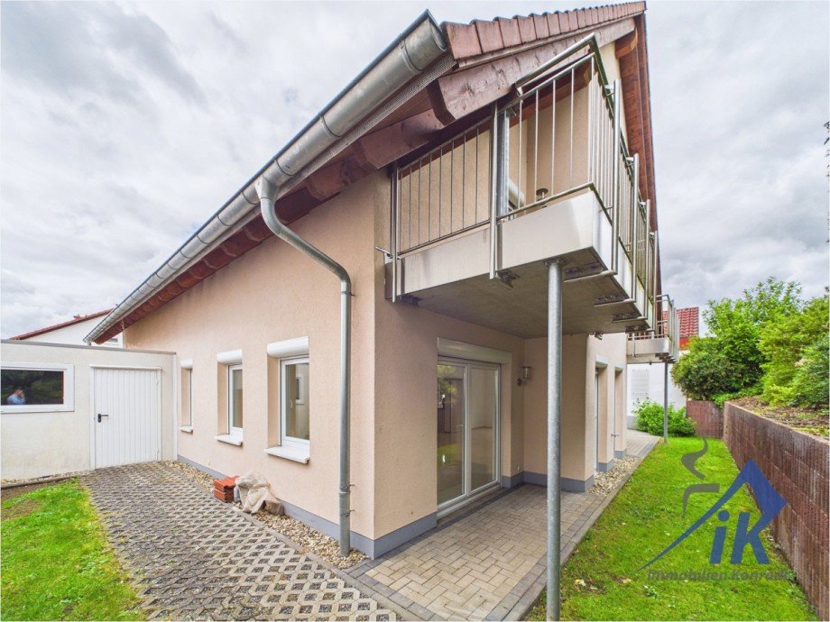 R�ckansicht Einfamilienhaus Weilerbach