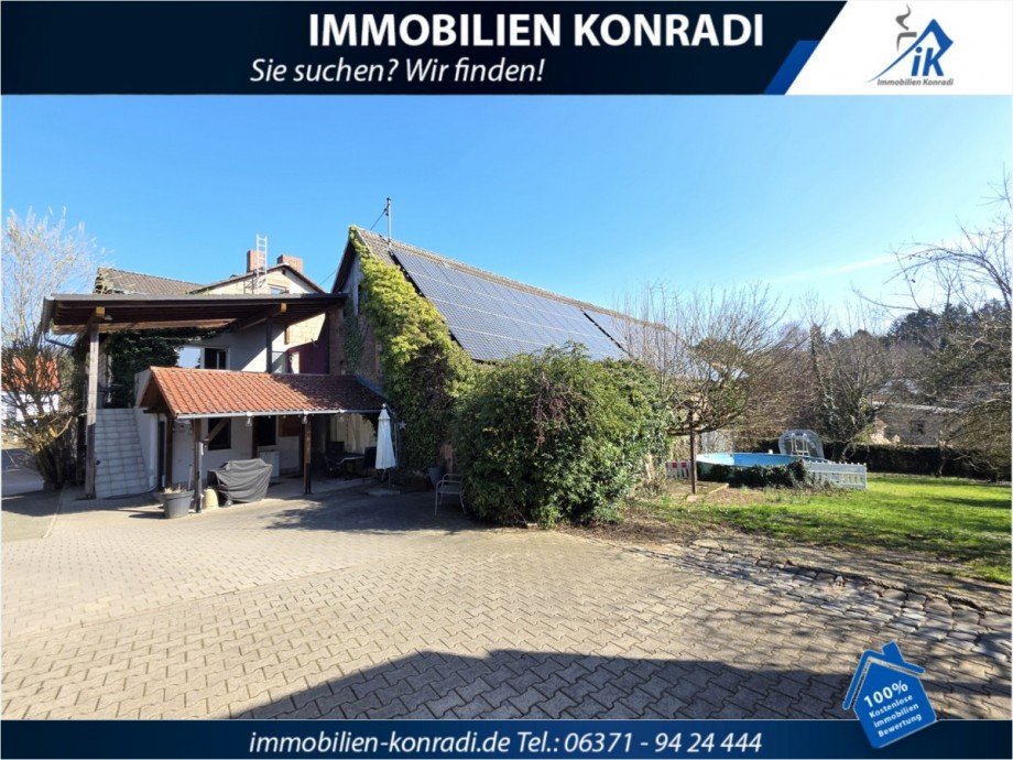 Au�enansicht Zweifamilienhaus Mehlbach