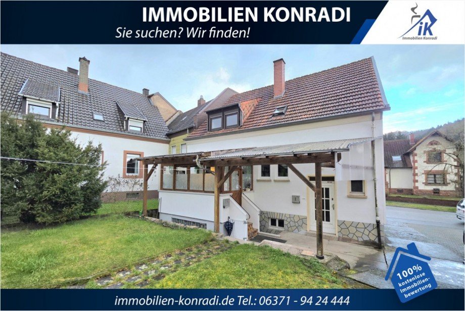 R�ckansicht Zweifamilienhaus Homburg / Kirrberg