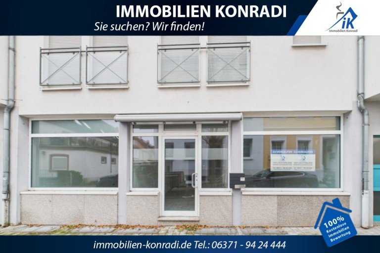 Frontansicht Landstuhl B�rofl�che IK | Landstuhl: Gepflegte Gewerbeeinheit mit B�ro & Schaufenster