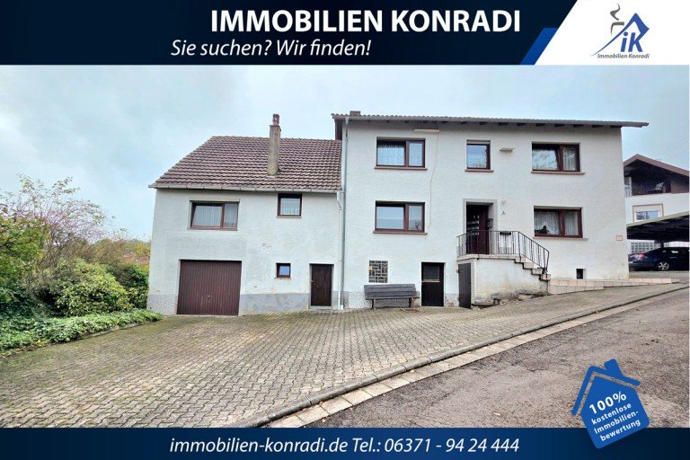 Au�enansicht Frohnhofen Einfamilienhaus IK | Frohnhofen: Gepflegtes gro�es Einfamilienhaus mit gro�em Garten