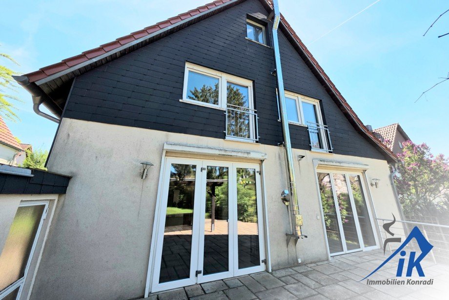 R�ckansicht Einfamilienhaus Schallodenbach