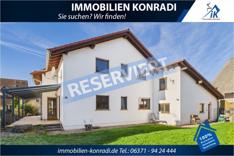 Au�enansicht H�tschenhausen Einfamilienhaus IK | H�tschenhausen: Einfamilienhaus in begehrter Lage mit Garten