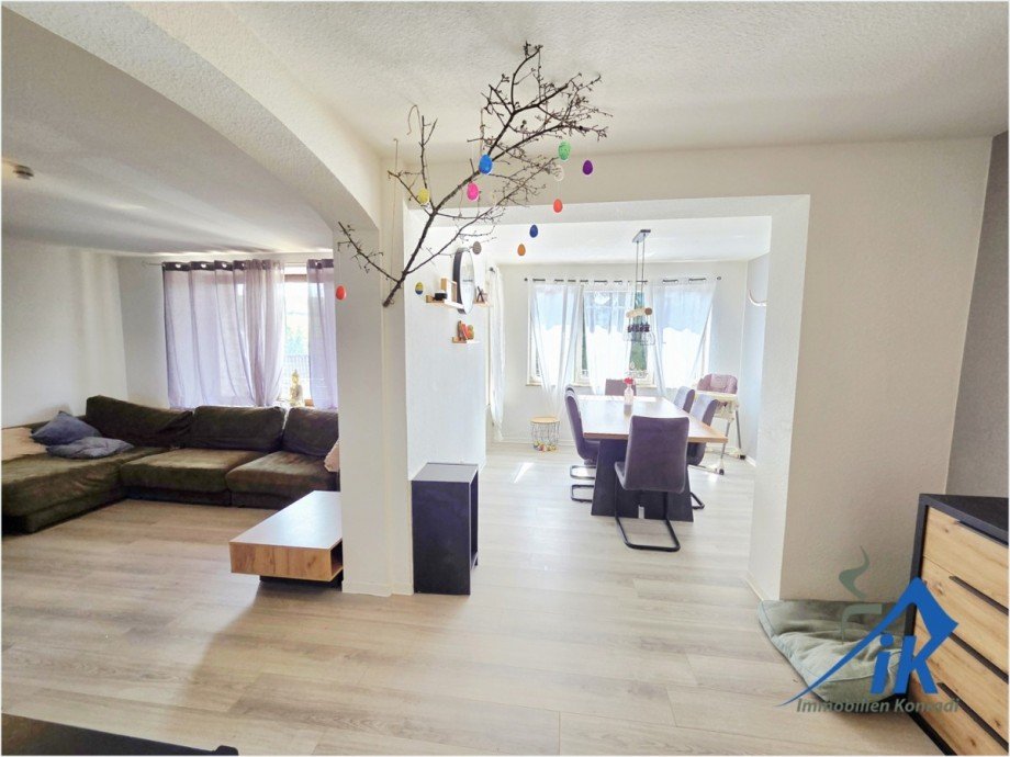 Wohnzimmer EG2 Mehrfamilienhaus Sankt Julian