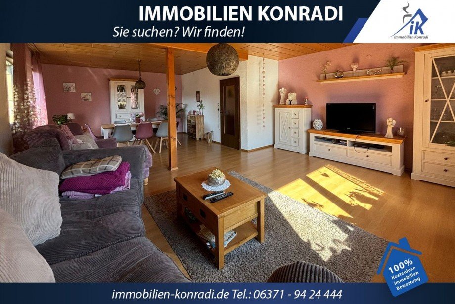 Wohnzimmer Zweifamilienhaus Thaleischweiler-Fr�schen