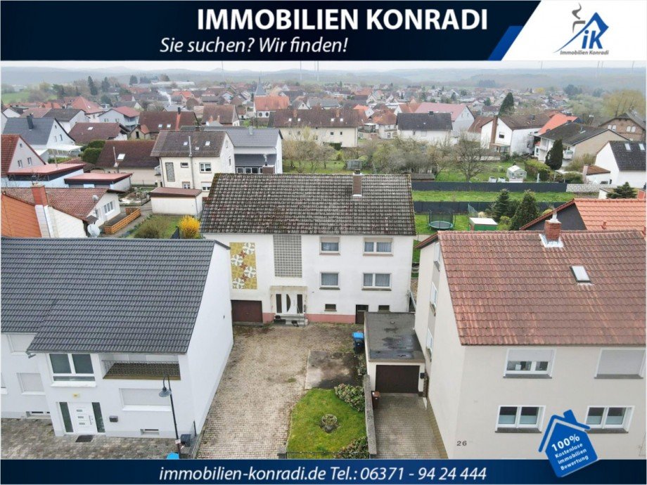 Au�enansicht Einfamilienhaus Hermersberg